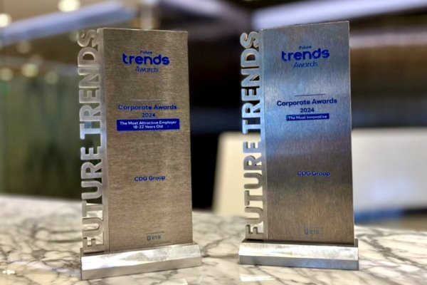 Future Trends Awards 2025 กลุ่มบริษัท CDG ประกาศคว้า 2 รางวัล The Most Innovative และรางวัล The Most Attractive Employer