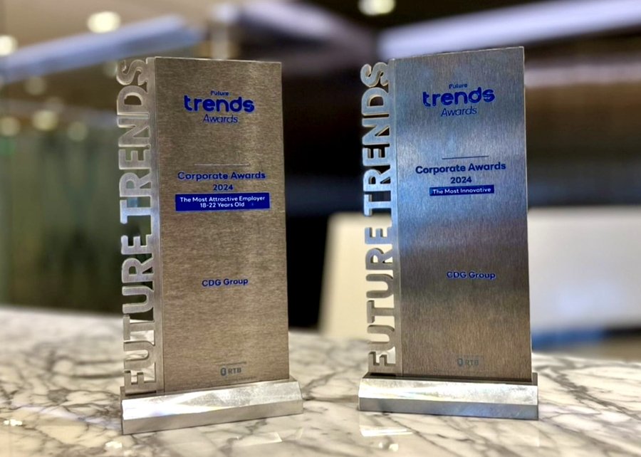 Future Trends Awards 2025 กลุ่มบริษัท CDG ประกาศคว้า 2 รางวัล The Most Innovative และรางวัล The Most Attractive Employer